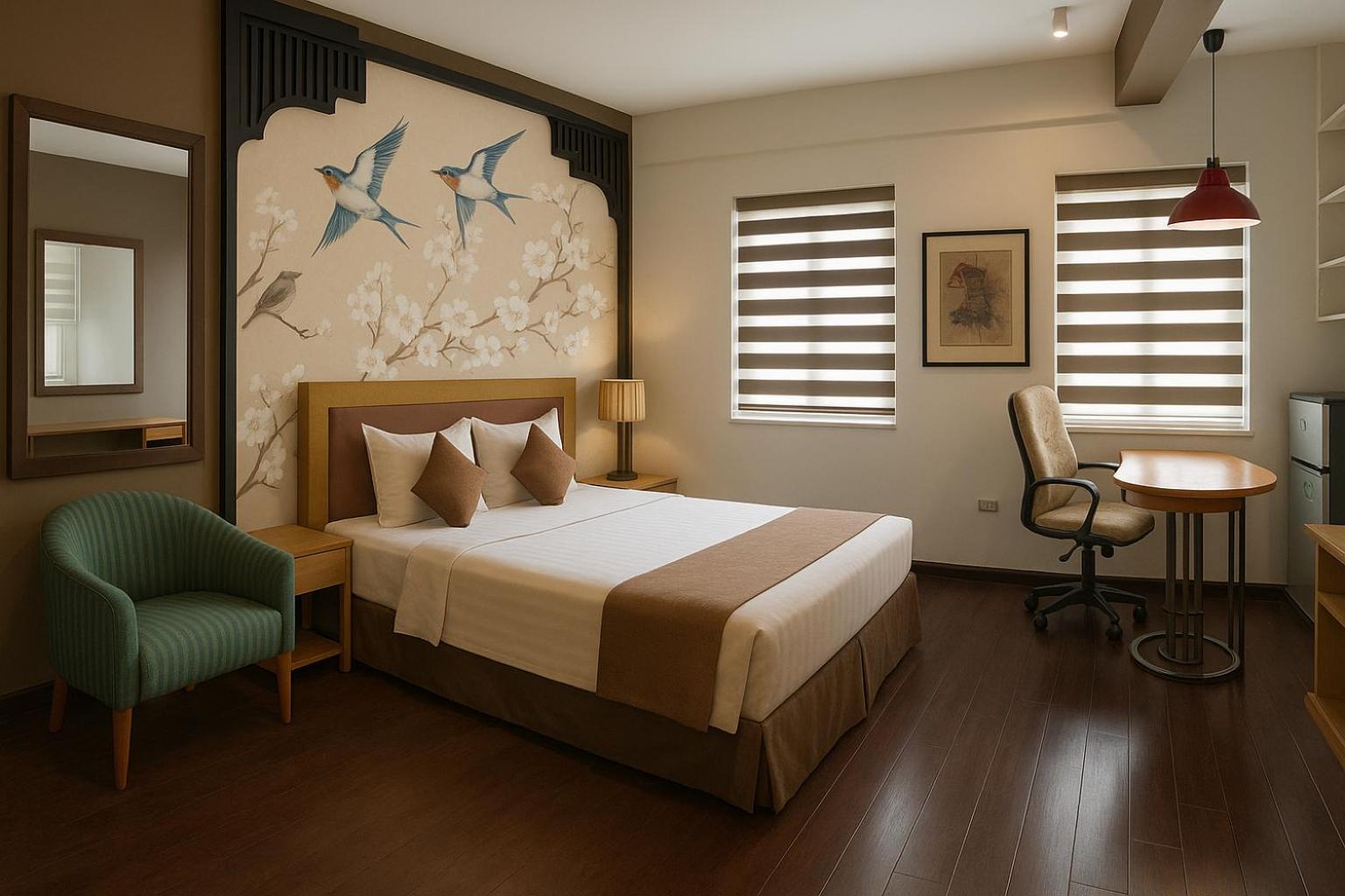 Golden Sunshine Villa Hotel And Travel Hanoi Exteriör bild